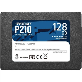 SSD накопитель Patriot P210 128GB (P210S128G25) [153339]