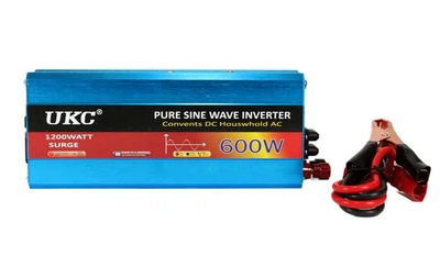 Преобразователь Инвертор с чистой синусоидой sine AC/DC 12V 600W Xr-600B