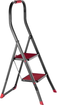 Сталева драбина Kadax Oulu з платформою 2 сходинки 150 кг K6586 (5903699457306)