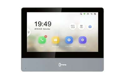 IP-видеодомофон Hikvision DS-KH8350-TE1 (Europe BV) 7'' IPS SIP PiP PoE