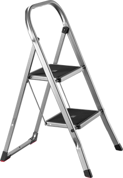 Сталева драбина Kadax Toro з платформою 2 сходинки 150 кг K6583 (5903699457276)