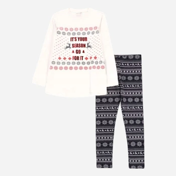 Детская новогодняя пижама для девочки Coccodrillo Pyjamas ZC2448106PJS-022 104 см (5904705989484)