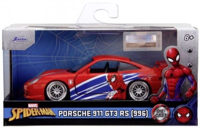 Kolekcjonerski metalowy model Jada Porsche 911 GT3 Spider-Man MS-715 (4006333093722)