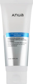 Пінка для вмивання ANUA 8 Hyaluronic Acid Hydrating Gentle 150 мл (8809640735561)