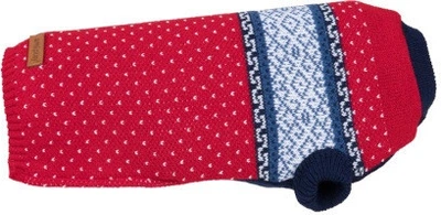 Светр для собак Amiplay Bergen 50 см Червоний (5907563275904)