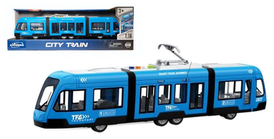 Трамвай Express зі світловими та звуковими ефектами (5902496216482)