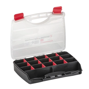 Органайзер пластиковый, 12,5" 320x260x50 мм INTERTOOL BX-4001