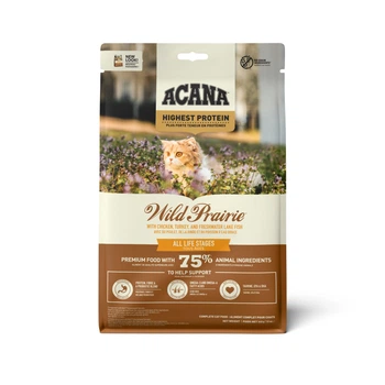 Сухий корм для котів всіх порід з куркою та рибою ACANA Wild Prairie Cat 340 г (a64034)