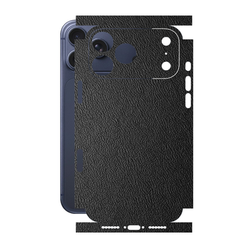 Захисна плівка для Apple iPhone 17 Pro Max Корпус Вініл Шкіра чорна