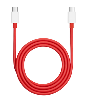 Кабель быстрой зарядки OnePlus Type-C to Type-C до 8A Warp Charge SuperVooc 1м Красный