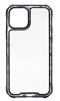 Чохол-накладка iPaky Army Series для iPhone 12/12 Pro Black/Grey