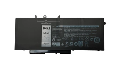 Аккумулятор для ноутбука Усил. Dell DV9NT Latitude 15 3520 7.6V Black 8500mAh OEM