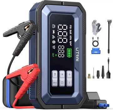 Бустер (пусковое устройство) UTRAI JS-30 (7000A, 59.2Wh) +компрессор (1399)