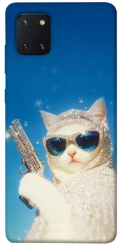 TPU чехол Demsky Diamond kitty для Samsung Galaxy Note 10 Lite (A81)