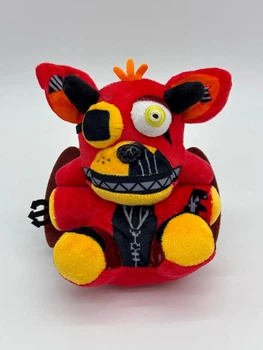 М’яка іграшка аніматронік Диявол Фоксі Лис червоний 18 см - FNAF / 5 ночей з Фредді
