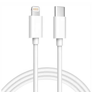 Кабель для швидкої зарядки Apple iPhone Type-C to Lightning USB-C шнур лайтнінг тайпсі зарядка для IOS пристроїв айфон айпад (100 см)