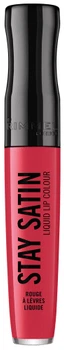 Pomadka w płynie Rimmel Stay Satin nr 600 5,5 ml (3614226472236)