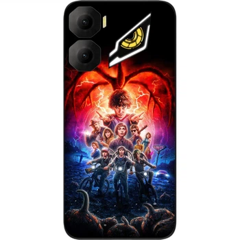 Силіконовий чохол SMTT для ZTE Nubia Neo 3 5G із принтом Stranger Things Друзі