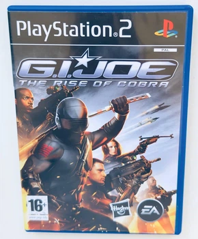 Диск для PlayStation 2 - G.I. Joe The Rise Of Cobra, английская версия, Б/У