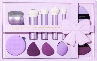 Набір пензлів для макіяжу Jessup Architect Collection 11 шт (6976074378854)