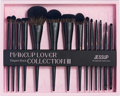 Набір пензлів для макіяжу Jessup Makeup Lover Collection T336 14 шт (6976074370339)