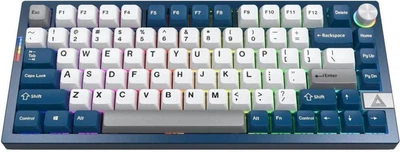 Клавиатура Montech MKey PRO Darkness Blue White (MKPRO75FB)