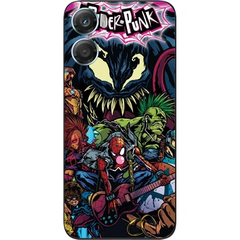 Силіконовий чохол SMTT для Motorola G06 у стилі Spider-Punk