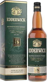 Віскі Edderwick 0.7 л 40% у подарунковій упаковці (5016840251026)