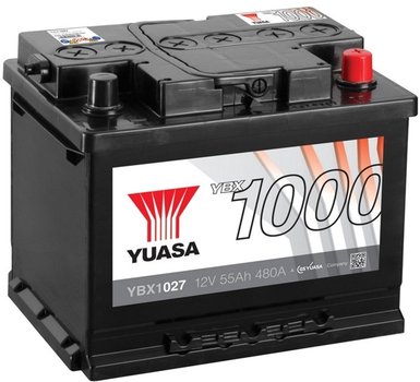 Автомобільний акумулятор Yuasa 12V 55Ah Battery YBX1027 (0) (YBX1027)