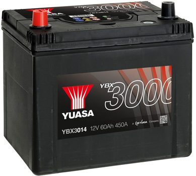 Автомобильный аккумулятор Yuasa 12V 90Ah SMF Battery YBX3017 (0) (YBX3017)