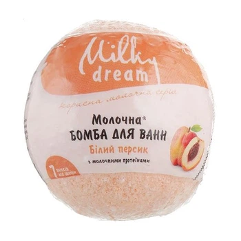 Бомбочка для ванни Milky Dream Білий персик 100 г
