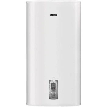 Бойлер вертикальный электрический с мокрым теном Zanussi ZWH S 100 Azurro экономный водонагреватель большой 80 л в квартиру дом ванную электрические бойлеры колонки тены для нагрева воды водонагреватели экономичные тен 80л