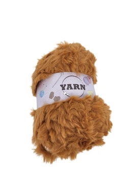 Пряжа "Yarn" під хутро 100г руда