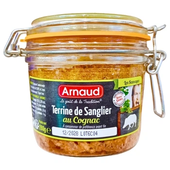 Паштет Arnaud Terrine de Sanglier au Cognac з дикого кабана 280 г