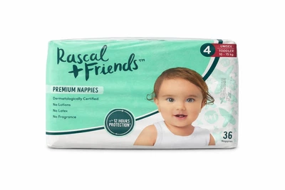 Подгузники Rascal and Friends 4 10-15 кг 36 шт RF-R4-36