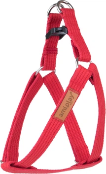 Регульовані шлейки для собак Amiplay Cotton XL Червоні (5907563206410)
