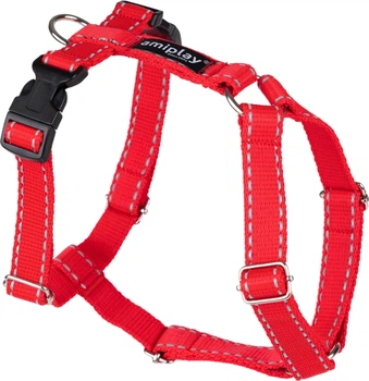Шлейки для собак Amiplay Reflective Guard XL Червоні (5907563306424)