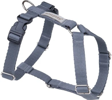 Шлейки для собак Amiplay Samba Guard XL Сірі (5907563279216)