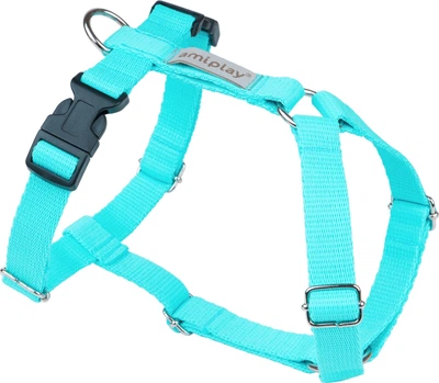 Шлейки для собак Amiplay Samba Guard XL Бірюзові (5907563279223)