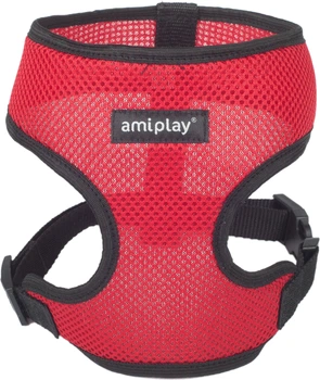 Шлейки для собак Amiplay Scout Air M Червоні (5907563248823)
