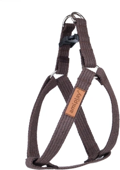 Шлейки для собак Amiplay Cotton L Коричневі (5907563223639)