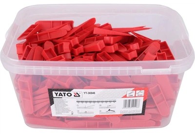 Система вирівнювання плитки Yato YT-36946 клини Y 300 шт (5906083125188)
