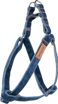 Шлейки для собак Amiplay Denim XL Темно-сині (5907563271715)