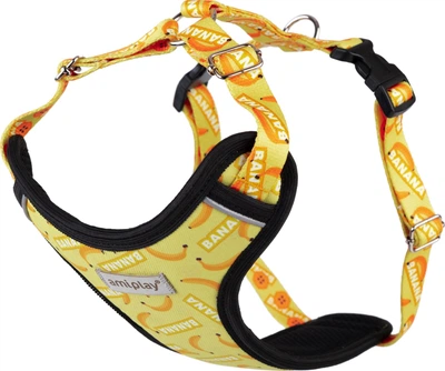 Шлейки для собак Amiplay BeHappy Discovery Banana XL (5907563298002)