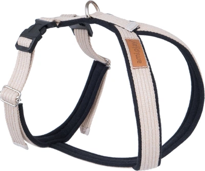 Шлейки для собак Amiplay Cotton Grand Soft M Бежеві (5907563231139)
