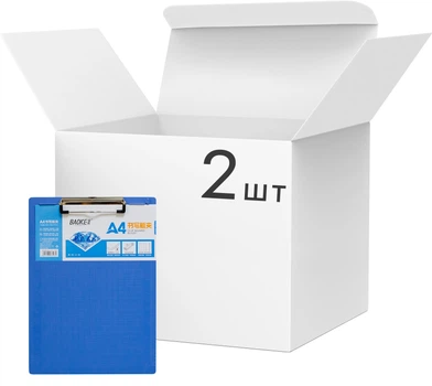 Набор планшетов Baoke пластиковые А4 РР Синие х 2 шт (BJ1291-BL)