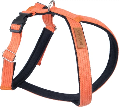 Шлейки для собак Amiplay Cotton Grand Soft L Помаранчеві (5907563232266)