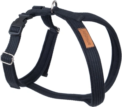 Шлейки для собак Amiplay Cotton Grand Soft XXL Чорні (5907563231306)