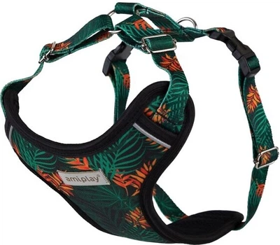 Шлейки для собак Amiplay BeHappy Discovery Jungle XL (5907563298033)