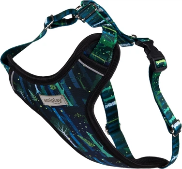 Шлейки для собак Amiplay BeNature Discovery Forest M (5907563304260)